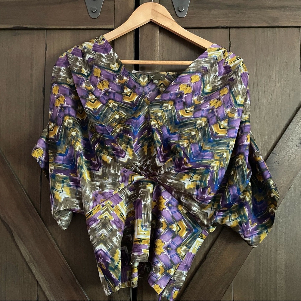 Anthropologie Dolman Kimono Sleeve Blouse